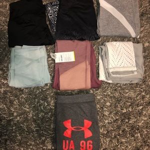 Bundle of 7 leggings (various brands)